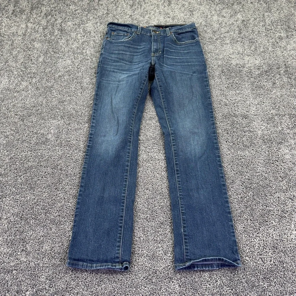 Urban Pipeline Jeans Mens 31x30 Blue Slim Straight Medium Wash Stretch Denim